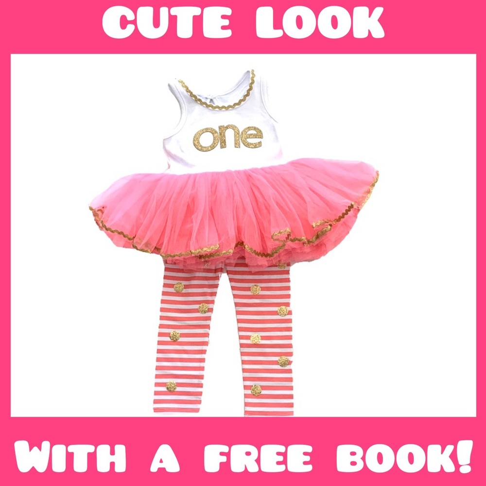 Brand New Girls Birthday Outfit
